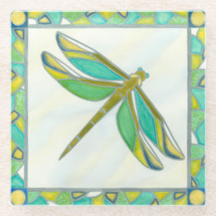 Luminy Pastel Dragonfly von Vanna Lam Glasuntersetzer