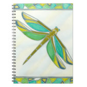 Luminy Pastel Dragonfly von Vanna Lam Notizblock (Vorderseite)