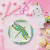 Luminy Pastel Dragonfly von Vanna Lam Pappteller (Party)