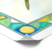 Luminy Pastel Dragonfly von Vanna Lam Poster (Ecke)