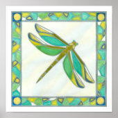 Luminy Pastel Dragonfly von Vanna Lam Poster (Vorne)