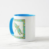 Luminy Pastel Dragonfly von Vanna Lam Tasse (Vorderseite Links)