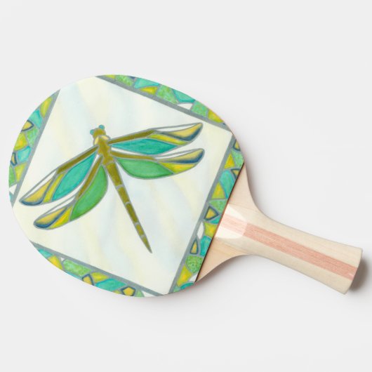Luminy Pastel Dragonfly von Vanna Lam Tischtennis Schläger (Seitenansicht)