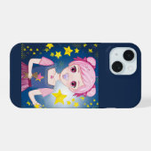 Lumi's Welt Anime-Kunst iPhone 15 Hülle (Rückseite (Horizontal))