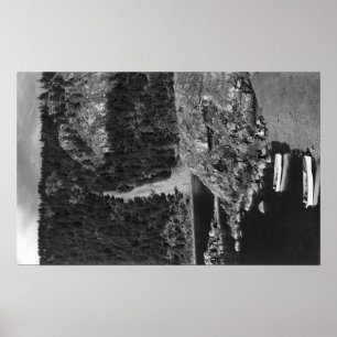 Lummi Insel, WA - Lummi schaukelt Ansicht mit Poster