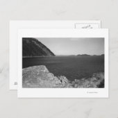 Lummi Island, WA - Aussicht von Lummi Rocks Postkarte (Vorne/Hinten)