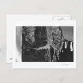 Lummi Island, WA - Lummi Rocks View with Row Postkarte (Vorne/Hinten)