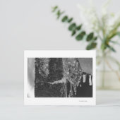 Lummi Island, WA - Lummi Rocks View with Row Postkarte (Stehend Vorderseite)