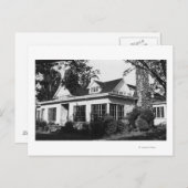 Lummi Island, WA - View Loganita Lodge Fotograf Postkarte (Vorne/Hinten)