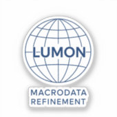 Lumon Macrodata Refinement Aufkleber (Vorderseite)