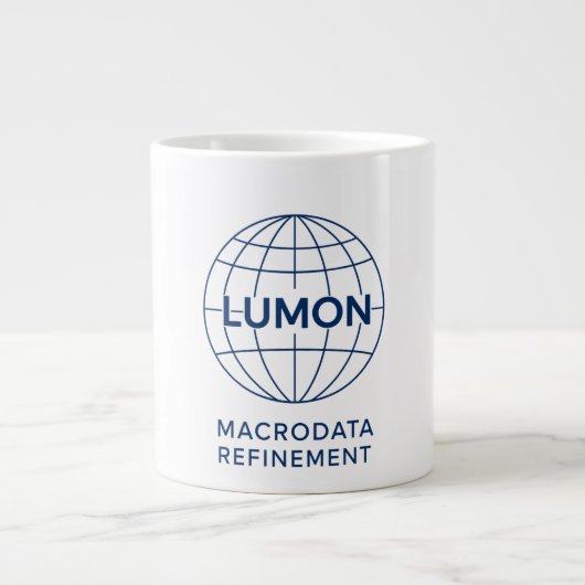 Lumon Macrodata Refinement Jumbo-Tasse (Vorderseite)