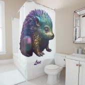 Lumos der Igel Duschvorhang (Beispiel)