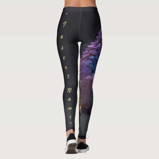 Lumos der Igel Leggings (Rückseite)