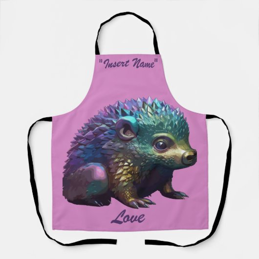 Lumos der Igel Schürze (Vorderseite)