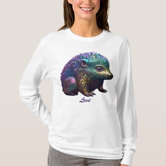 Lumos der Igel T-Shirt (Vorderseite)