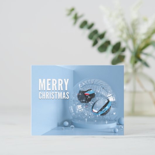 Lumos Ultra Christmas Card 3 Postkarte (Stehend Vorderseite)