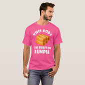 Lumpia Built Body Filipino Spring Roll Feinschmeck T-Shirt (Vorne ganz)