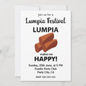 Lumpia Festival - Locarno Einladung (Vorderseite)