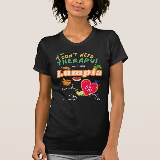 Lumpia-Liebe T-Shirt (Vorderseite)