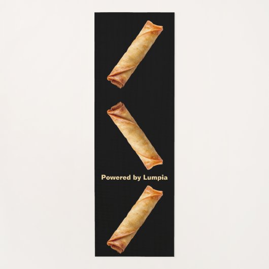 Lumpia Motivation: Einseitig Yogamatte (Vorderseite)