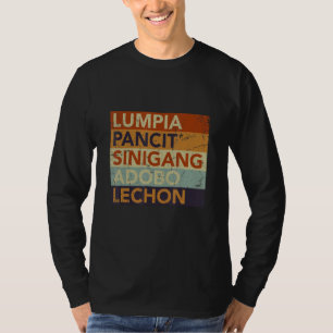 Lumpia Pancit Sinigang Adobo Lechon philippinisch T-Shirt