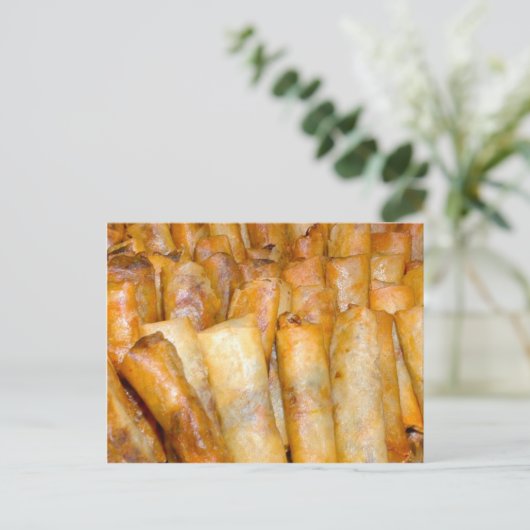Lumpia Postkarte (Stehend Vorderseite)