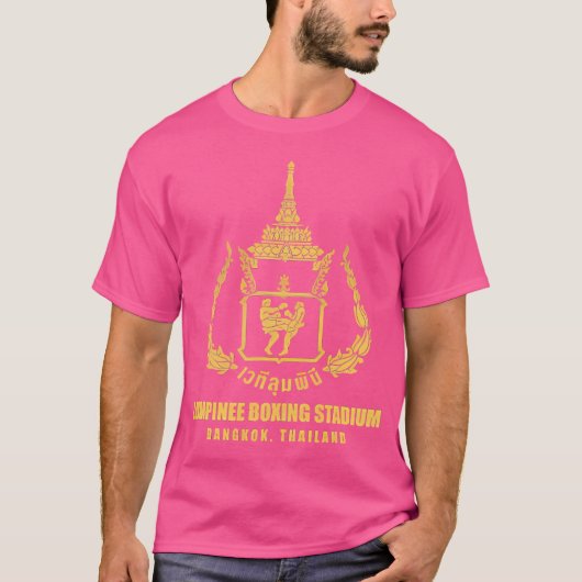 Lumpinee Boxing Stadium Bangkok Thailand Muay Thai T-Shirt (Vorderseite)