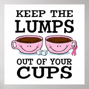 Lumps out of Cups Poster
