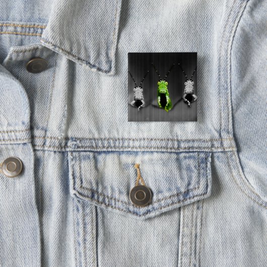 Lumpy Green Bug Button (Beispiel)