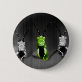 Lumpy Green Bug Button (Vorderseite)