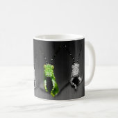Lumpy Green Bug Kaffeetasse (VorderseiteRechts)
