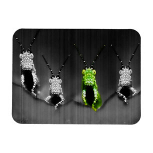 Lumpy Green Bug Magnet