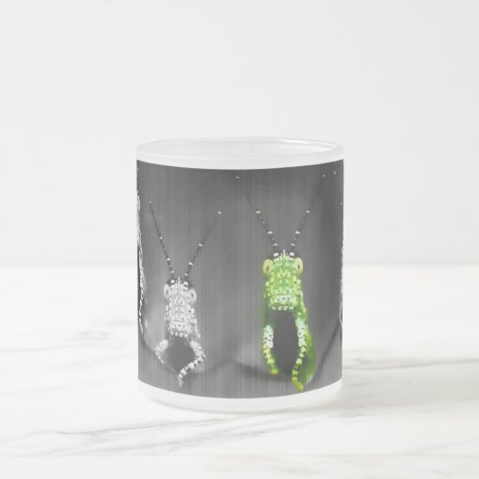 Lumpy Green Bug Mattglastasse (Mittel)