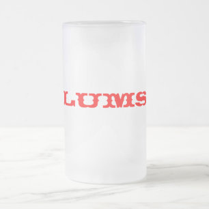 LUMS BIER-TASSE MATTGLAS BIERGLAS