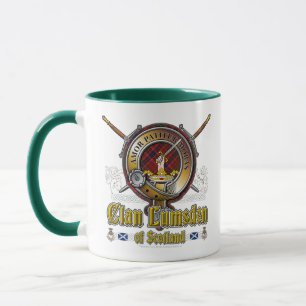 Lumsden-Clan-Abzeichen Tasse