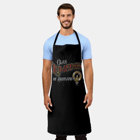 Lumsden Clan Schürze (Getragen)