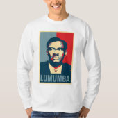 Lumumba für Präsidenten T-Shirt (Vorderseite)