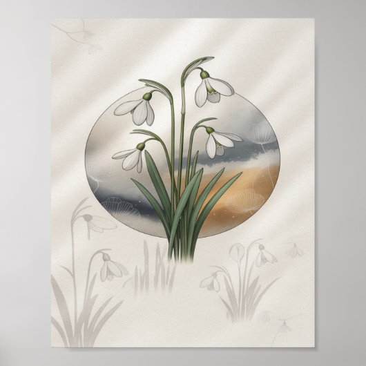 Luna Bloom Poster (Vorne)