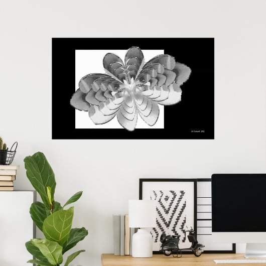 Luna Butterfly Poster (Heimbüro)