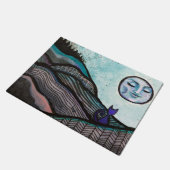 Luna Cat Fußmatte (Schrägansicht)