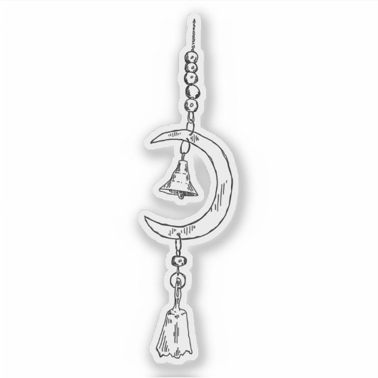 Luna Chime Sticker (Vorderseite)