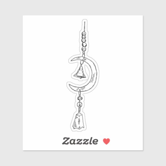 Luna Chime Sticker (Blatt)
