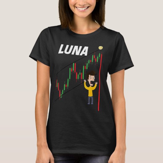 Luna Crypto Crash Trading CryptoCurrency Btc 2022 T-Shirt (Vorderseite)