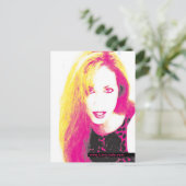 Luna CYMK Postcard Postkarte (Stehend Vorderseite)