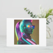 Luna: Der Cyberpunk-Technomancer Einladung (Stehend Vorderseite)