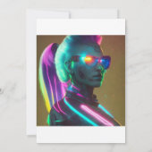 Luna: Der Cyberpunk-Technomancer Einladung (Rückseite)