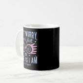 Luna Don't Worry You're Just As Sane As I Am Long  Kaffeetasse (Vorderseite Links)