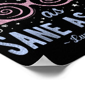 Luna Don't Worry You're Just As Sane As I Am Short Poster (Ecke)