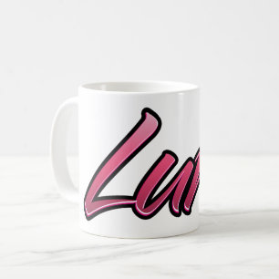 Luna faded pink Tasse Teetasse Kaffeetasse