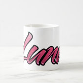 Luna faded pink Tasse Teetasse Kaffeetasse (Mittel)